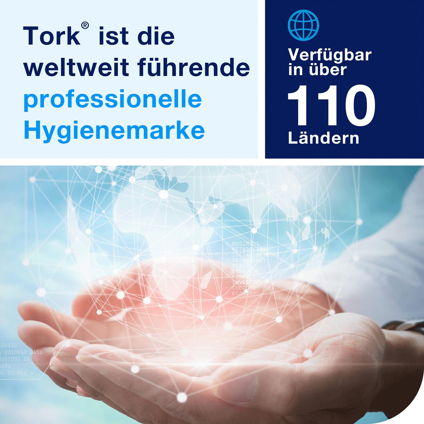 Tork Matic H1 Rollenhandtuchspender weiß – 551000/551008 Elevation