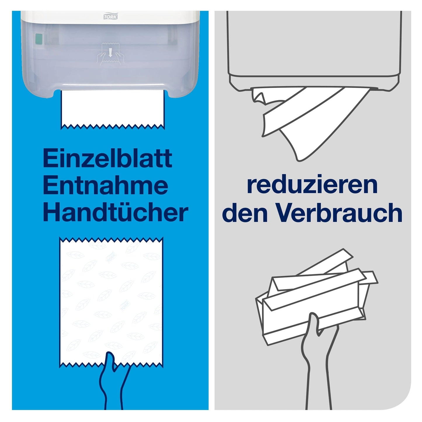 Tork Matic H1 Rollenhandtuchspender weiß – 551000/551008 Elevation