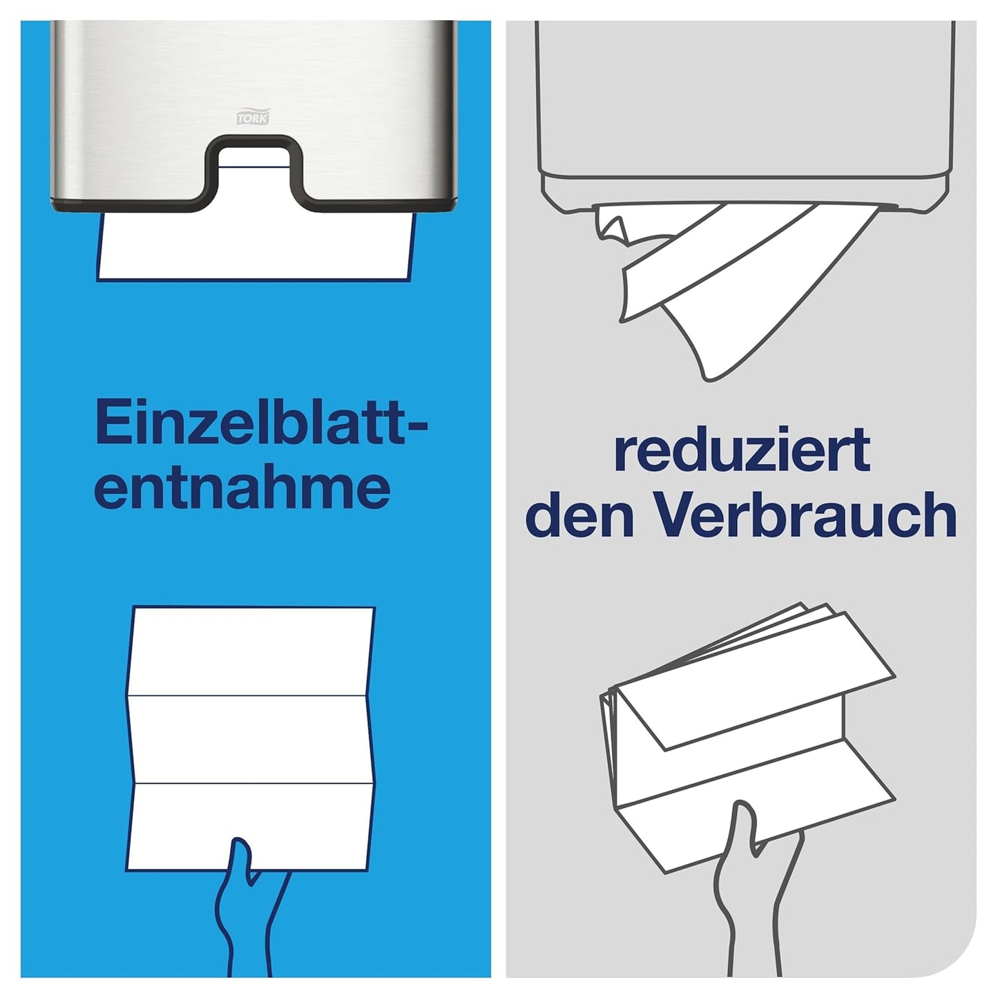 Tork 150299 Xpress Multifold Handtücher Universal 2-lagig – 20x237 H2