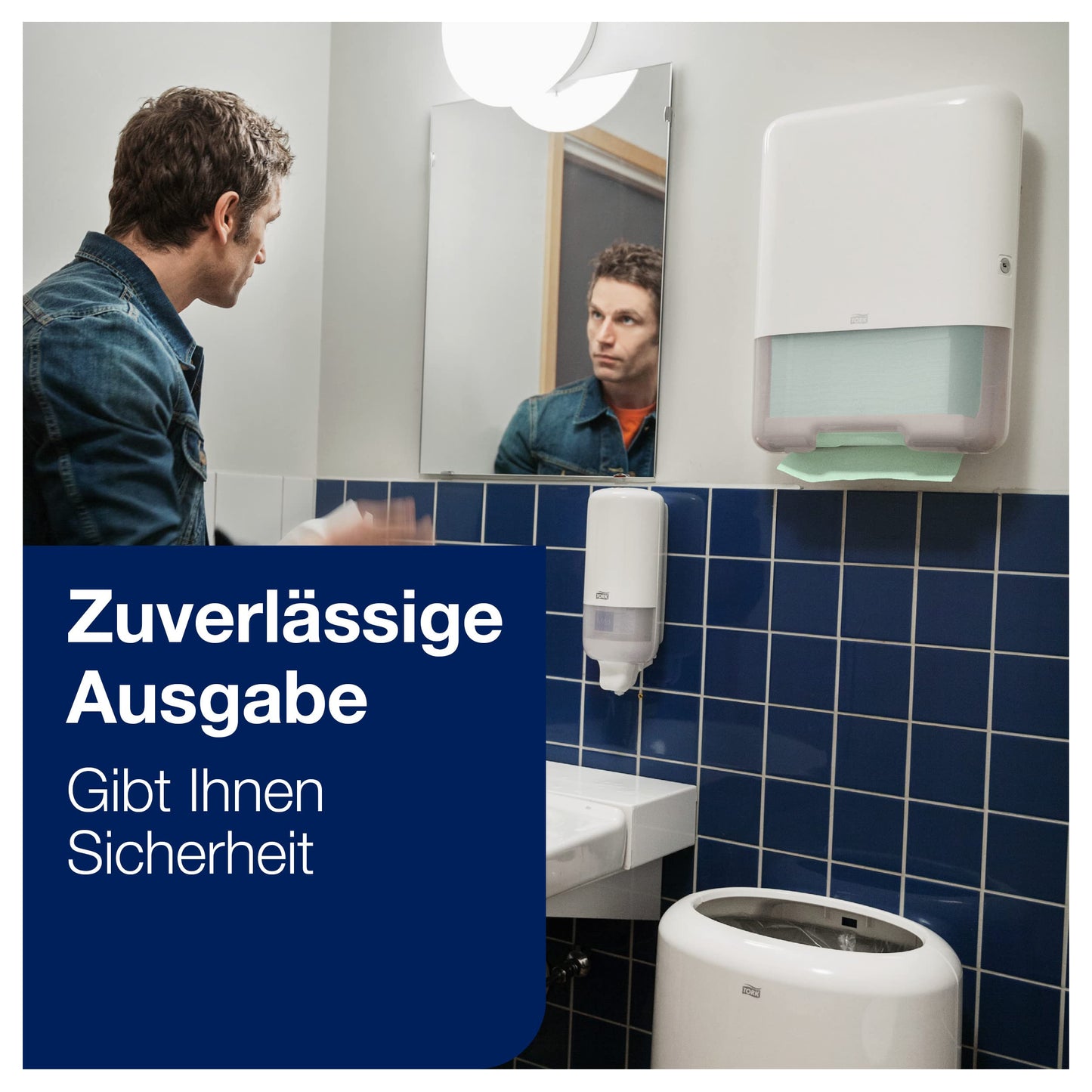 Tork 290163 Zickzack Handtücher Advanced 2-lagig – 15x250 H3-Spender