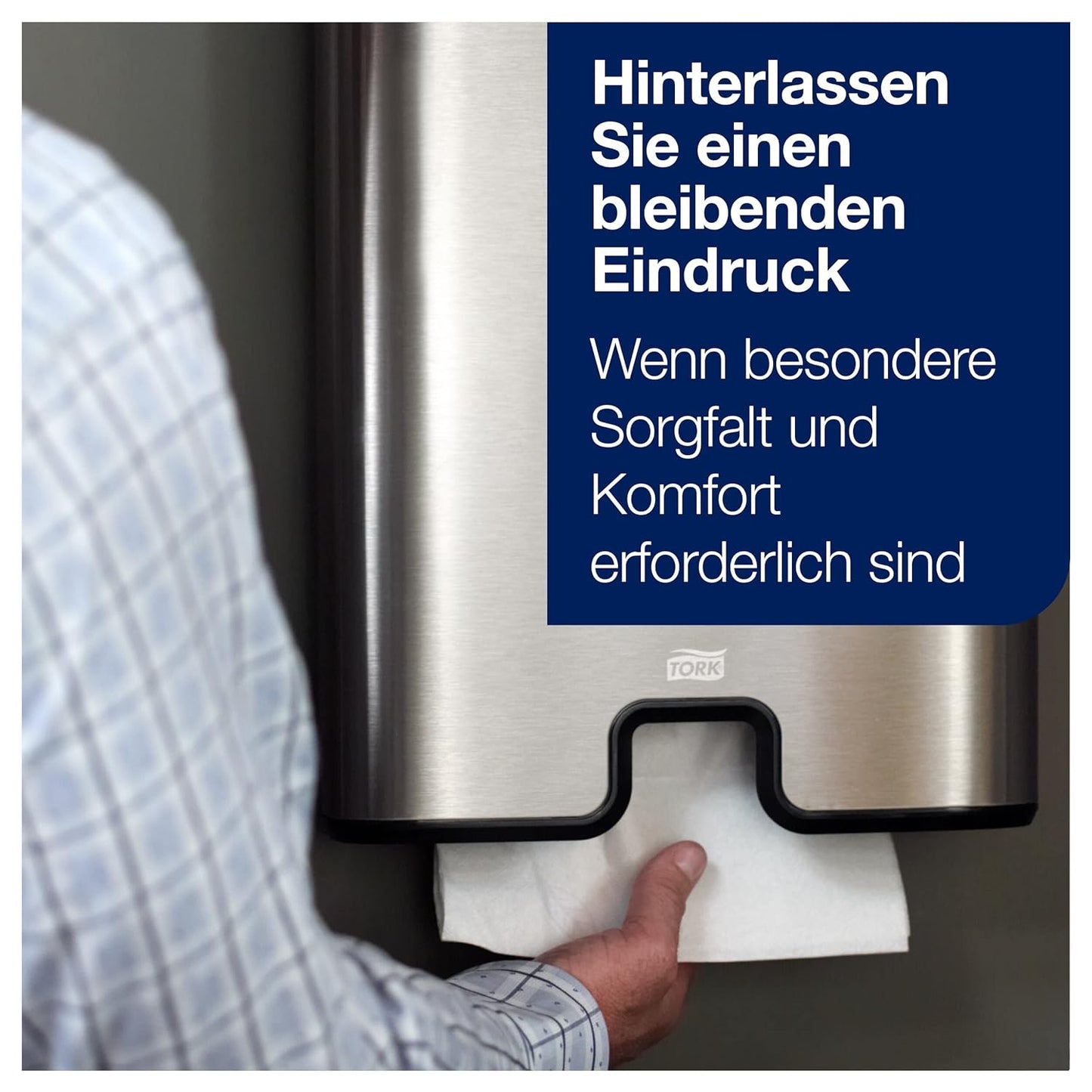Tork 100289 Xpress Multifold Handtücher Premium 2-lagig – 21x150 H2